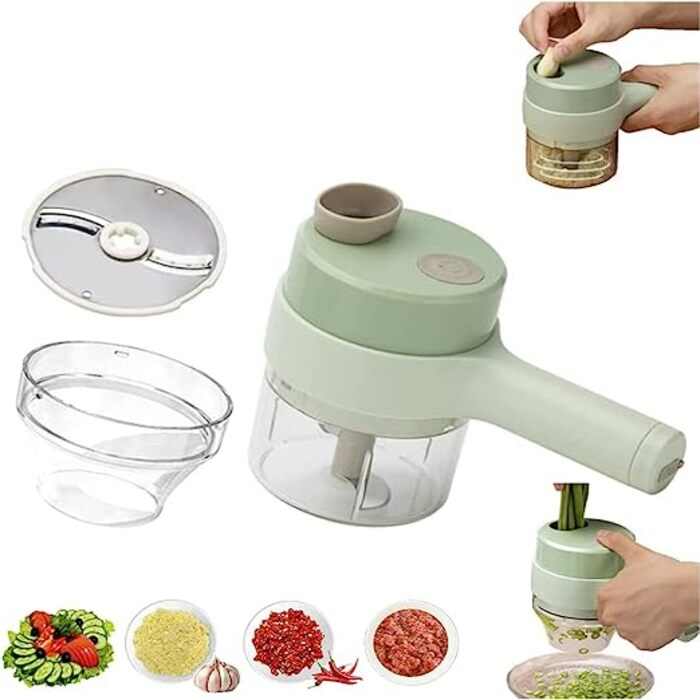  Electric Vegetable Cutter Set