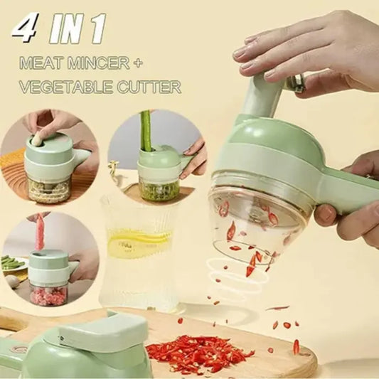  Electric Vegetable Cutter Set