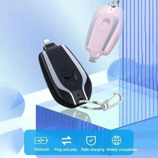 Pocket-Sized Keychain Power Bank