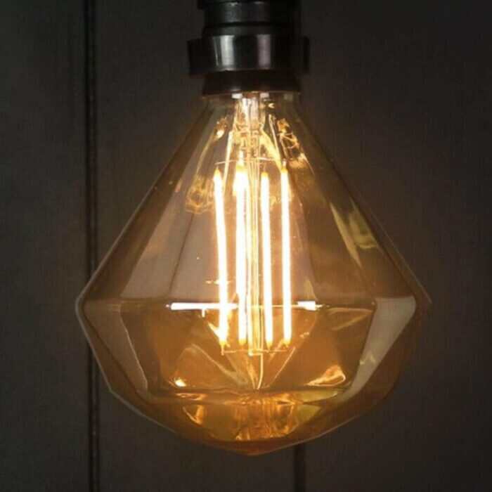 Vintage Diamond Festoon Filament LED Bulb