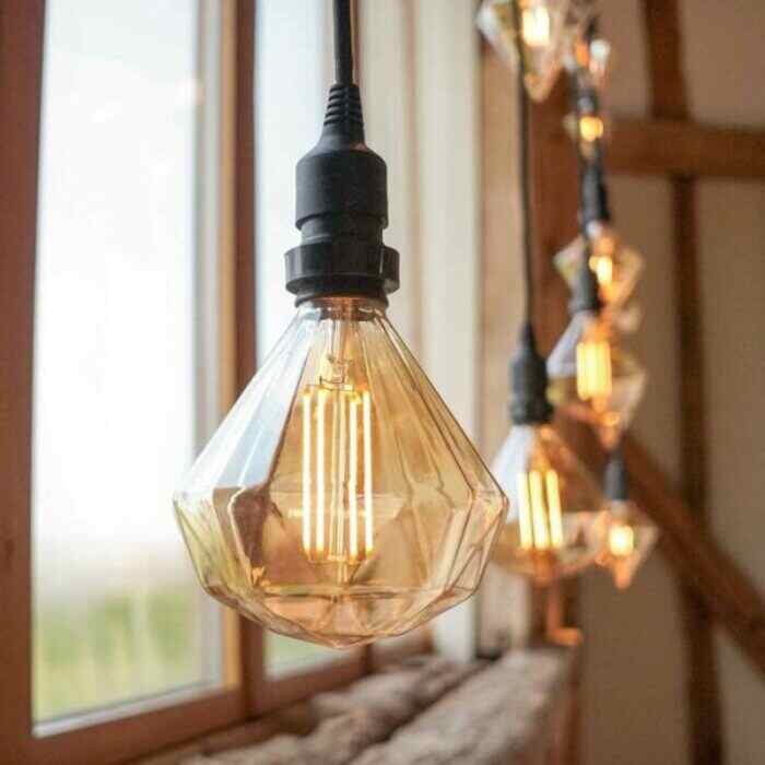 Vintage Diamond Festoon Filament LED Bulb